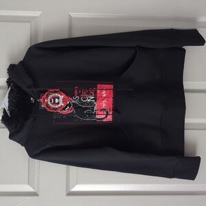 Emily the Strange Black Hoodie- M